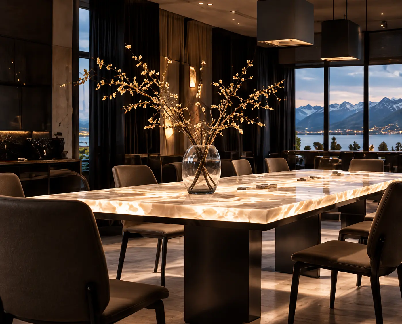 Table Atelier Signature dans un intérieur